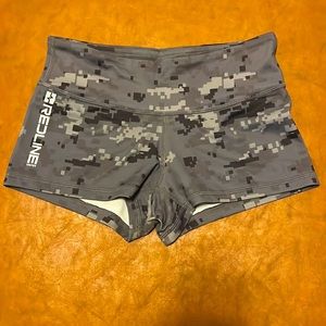 Grey camo Redline CrossFit shorts
